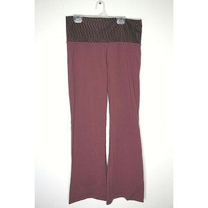 Lululemon 8 Wide Leg Leggings Pants 8 Burgundy